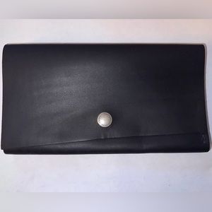 SOLD Portland Leather Goods Smooth Black Rancher Wallet
